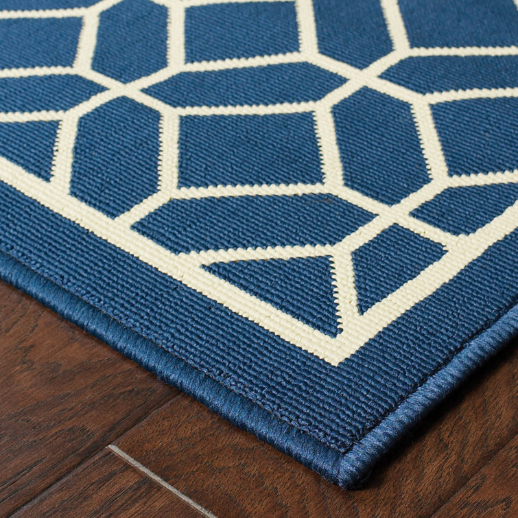 Homeroot Geometric Indoor Outdoor Rug Wayfair Canada